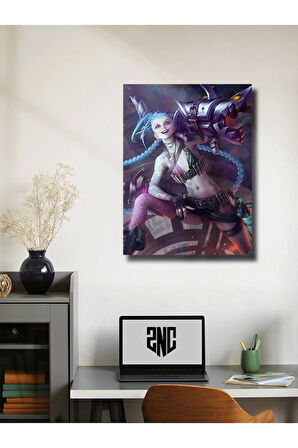 Jinx - Oyun Posterleri, Özel Tasarım Kağıt Poster