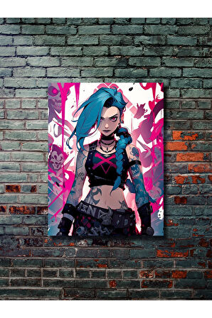 Jinx - Oyun Posterleri, Özel Tasarım Kağıt Poster