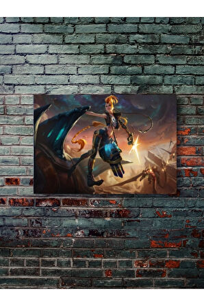 Jinx - Oyun Posterleri, Özel Tasarım Kağıt Poster