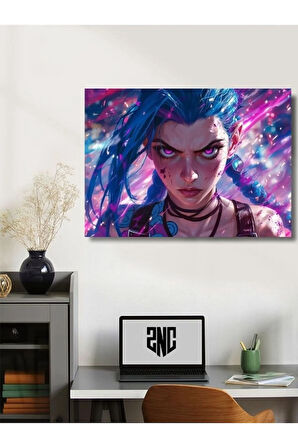 Jinx - Oyun Posterleri, Özel Tasarım Kağıt Poster