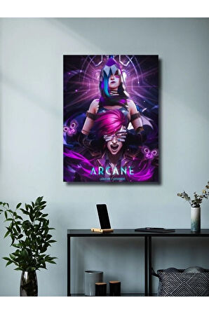 Jinx - L.O.L - Oyun Posterleri, Özel Tasarım Kağıt Poster