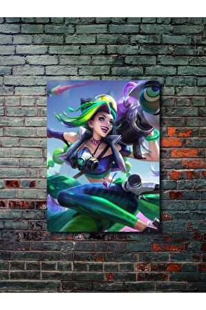 Jinx - Oyun Posterleri, Özel Tasarım Kağıt Poster