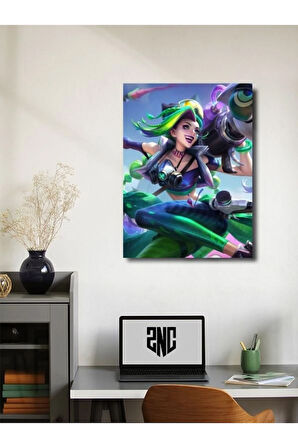 Jinx - Oyun Posterleri, Özel Tasarım Kağıt Poster