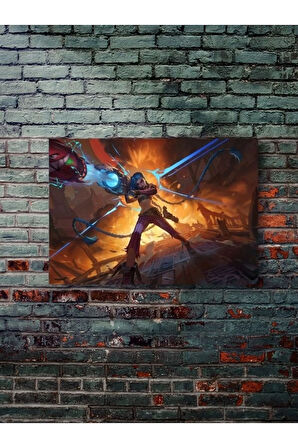 Jinx - Oyun Posterleri, Özel Tasarım Kağıt Poster