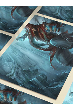 Lee Sin - Oyun Posterleri, Özel Tasarım Kağıt Poster
