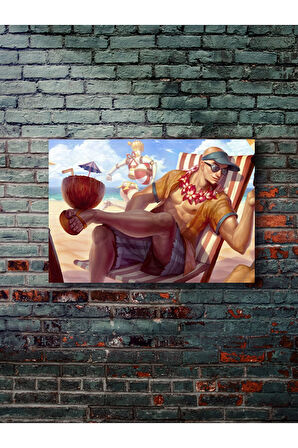 Lee Sin - Oyun Posterleri, Özel Tasarım Kağıt Poster