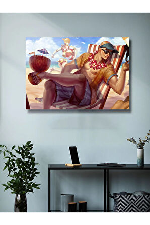 Lee Sin - Oyun Posterleri, Özel Tasarım Kağıt Poster