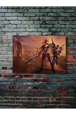 Leona - Oyun Posterleri, Özel Tasarım Kağıt Poster