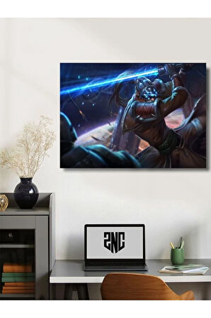 Master Yi - Oyun Posterleri, Özel Tasarım Kağıt Poster