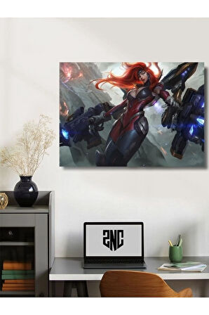 Miss Fortune - Oyun Posterleri, Özel Tasarım Kağıt Poster