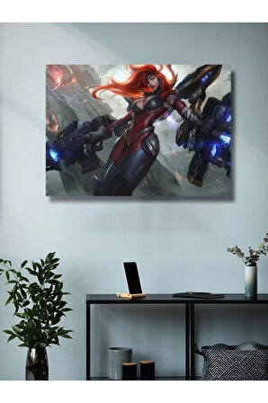 Miss Fortune - Oyun Posterleri, Özel Tasarım Kağıt Poster