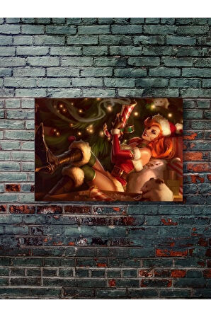 Miss Fortune - Oyun Posterleri, Özel Tasarım Kağıt Poster