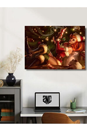 Miss Fortune - Oyun Posterleri, Özel Tasarım Kağıt Poster