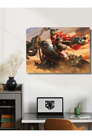 Miss Fortune - Oyun Posterleri, Özel Tasarım Kağıt Poster