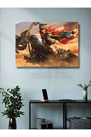 Miss Fortune - Oyun Posterleri, Özel Tasarım Kağıt Poster