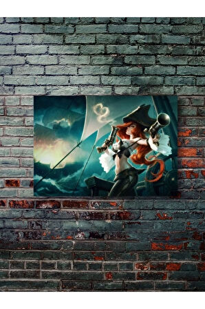 Miss Fortune - Oyun Posterleri, Özel Tasarım Kağıt Poster