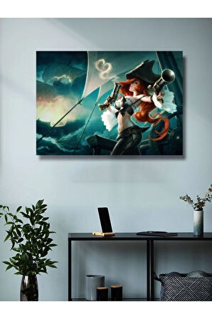 Miss Fortune - Oyun Posterleri, Özel Tasarım Kağıt Poster