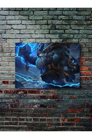 Ornn - Oyun Posterleri, Özel Tasarım Kağıt Poster