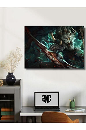 Rengar - Oyun Posterleri, Özel Tasarım Kağıt Poster