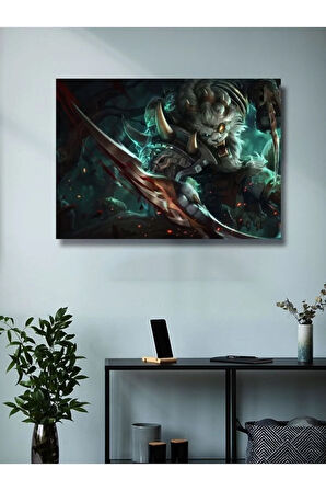 Rengar - Oyun Posterleri, Özel Tasarım Kağıt Poster