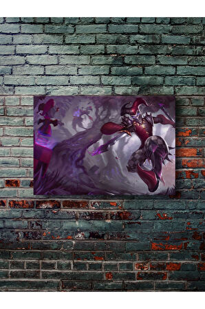 Shaco  - Gaming Posterleri, Özel Tasarım Kağıt Poster