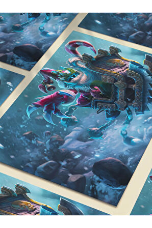 Veigar - Oyun Posterleri, Özel Tasarım Kağıt Poster