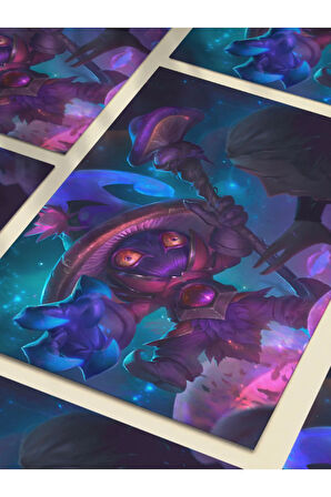 Veigar - Oyun Posterleri, Özel Tasarım Kağıt Poster