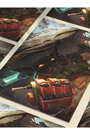 Veigar - Oyun Posterleri, Özel Tasarım Kağıt Poster