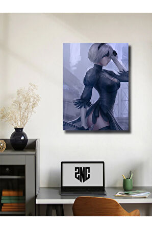 Nier Automata - Gaming Posterleri, Özel Tasarım Kağıt Poster, Duvar Sanatı