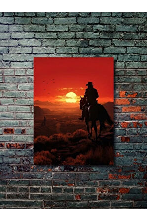 Arthur Morgan - Red Dead Redemption - Gaming Posterleri, Özel Tasarım Kağıt Poster, Duvar Sanatı