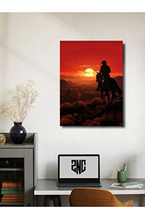Arthur Morgan - Red Dead Redemption - Gaming Posterleri, Özel Tasarım Kağıt Poster, Duvar Sanatı