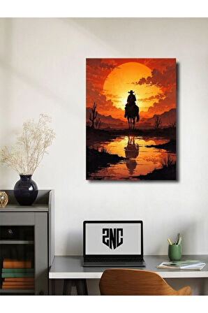 Red Dead Redemption - Gaming Posterleri, Özel Tasarım Kağıt Poster, Duvar Sanatı