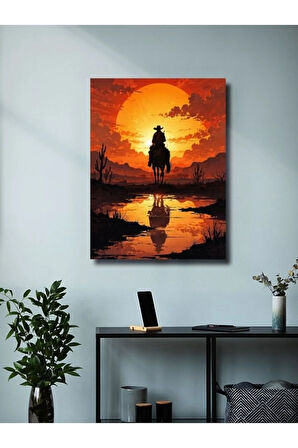 Red Dead Redemption - Gaming Posterleri, Özel Tasarım Kağıt Poster, Duvar Sanatı