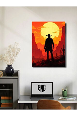Red Dead Redemption - Gaming Posterleri, Özel Tasarım Kağıt Poster, Duvar Sanatı