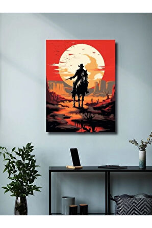 Red Dead Redemption - Gaming Posterleri, Özel Tasarım Kağıt Poster, Duvar Sanatı