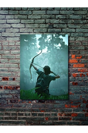 Ellie, The Last Of Us, Eşsiz Tasarım Oyun, Karakter Posterleri, Özel Tasarım Kağıt Poster,