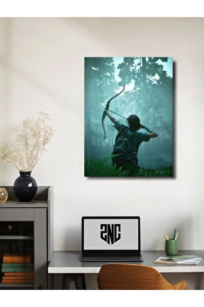 Ellie, The Last Of Us, Eşsiz Tasarım Oyun, Karakter Posterleri, Özel Tasarım Kağıt Poster,