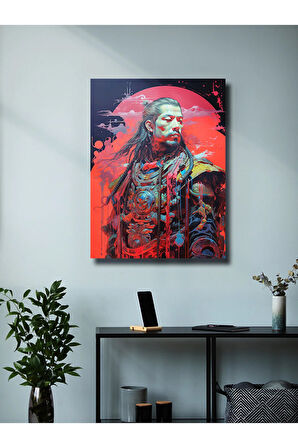 Samuray, Eşsiz Tasarım Tarih, Mitoloji, Karakter Posterleri, Özel Tasarım Kağıt Poster,