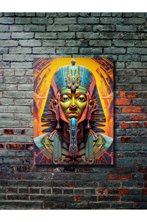 Firavun, Eşsiz Tasarım Tarih, Mitoloji, Karakter Posterleri, Özel Tasarım Kağıt Poster,