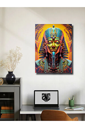 Firavun, Eşsiz Tasarım Tarih, Mitoloji, Karakter Posterleri, Özel Tasarım Kağıt Poster,