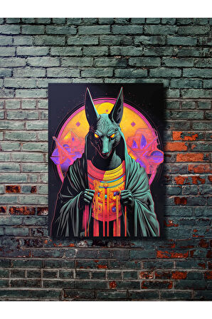 Anubis, Eşsiz Tasarım Tarih, Mitoloji, Karakter Posterleri, Özel Tasarım Kağıt Poster,