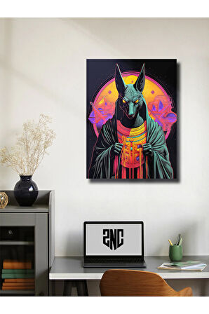Anubis, Eşsiz Tasarım Tarih, Mitoloji, Karakter Posterleri, Özel Tasarım Kağıt Poster,