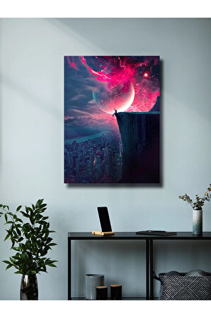 Manzara, Doğa Temalı Poster, Özel Tasarım Kağıt Poster, Duvar Sanatı