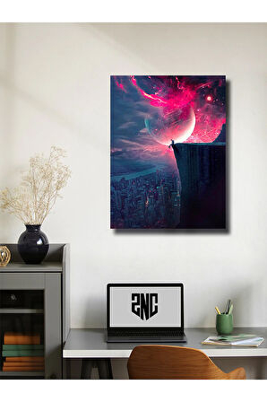 Manzara, Doğa Temalı Poster, Özel Tasarım Kağıt Poster, Duvar Sanatı