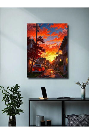 Manzara, Doğa Temalı Poster, Özel Tasarım Kağıt Poster, Duvar Sanatı