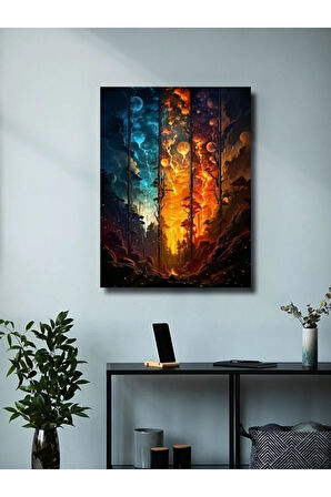 Manzara, Doğa Temalı Poster, Özel Tasarım Kağıt Poster, Duvar Sanatı