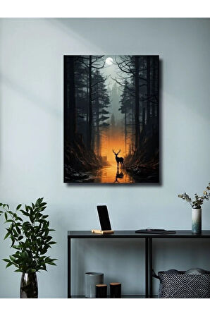 Manzara, Doğa Temalı Poster, Özel Tasarım Kağıt Poster, Duvar Sanatı