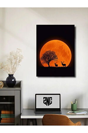 Manzara, Doğa Temalı Poster, Özel Tasarım Kağıt Poster, Duvar Sanatı