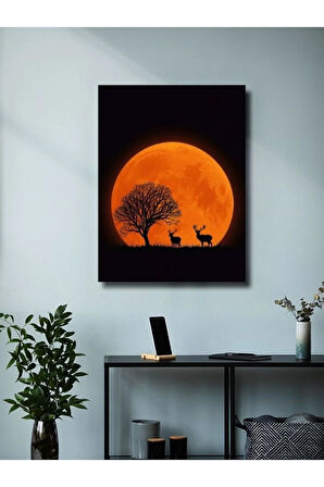 Manzara, Doğa Temalı Poster, Özel Tasarım Kağıt Poster, Duvar Sanatı