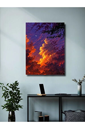 Manzara, Doğa Temalı Poster, Özel Tasarım Kağıt Poster, Duvar Sanatı